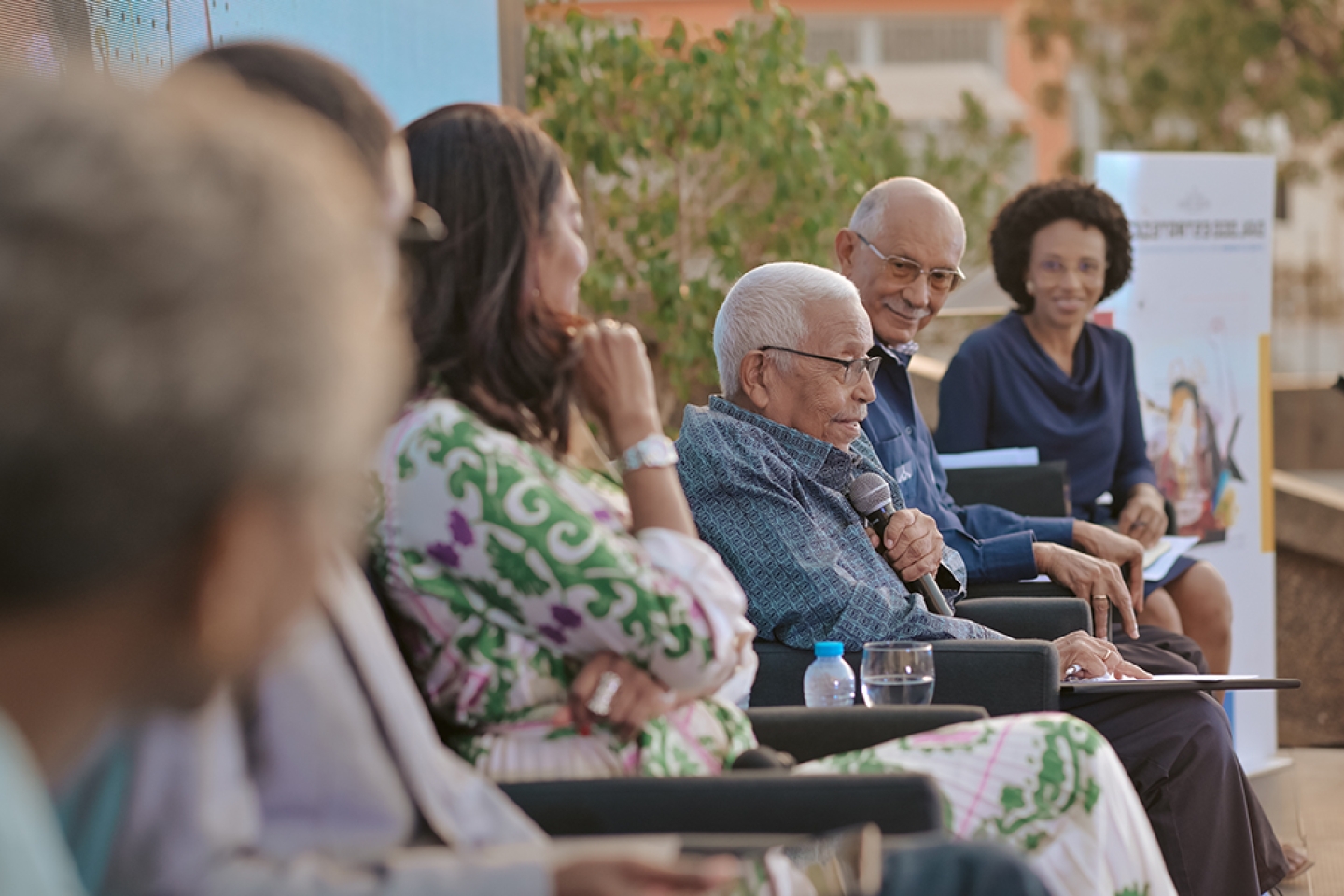 Recognising the lifelong leadership of 2011 Ibrahim Laureate, Pedro Pires