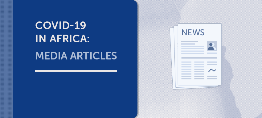 COVID-19 in Africa: Media articles | Mo Ibrahim Foundation