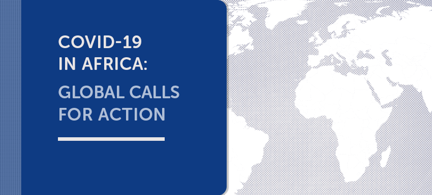 COVID-19: global calls for action