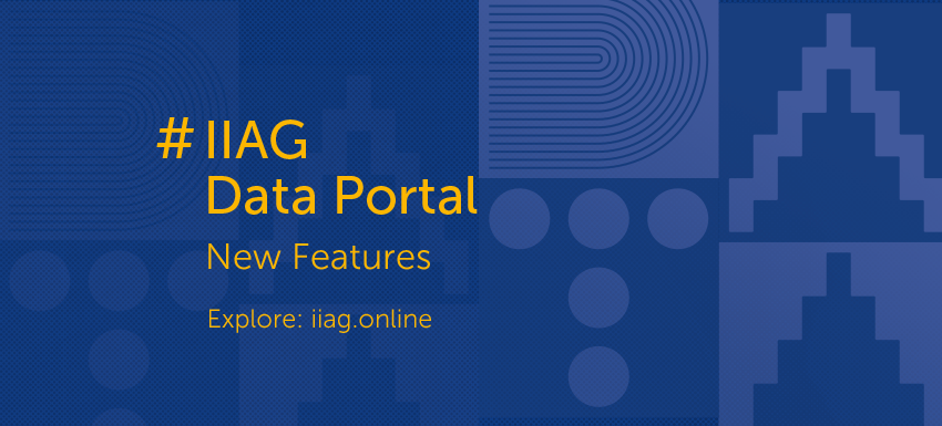 IIAG Data Portal_new features header 
