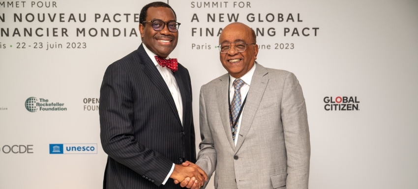 Mo attended the Summit for a New Global Financing Pact