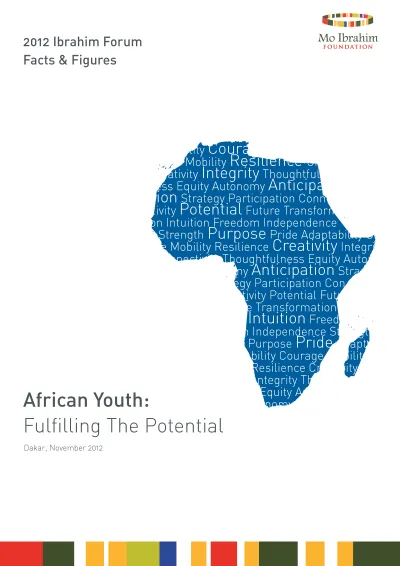 African youth: fulfilling the potential