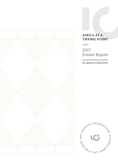 Africa at a tipping point