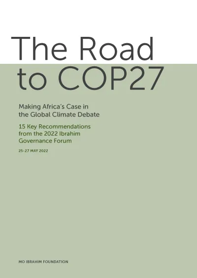 Key recommendations for COP27