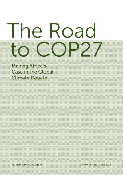 Making Africa’s case in the global climate debate
