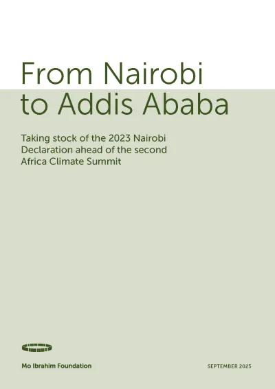From Nairobi to Addis Ababa