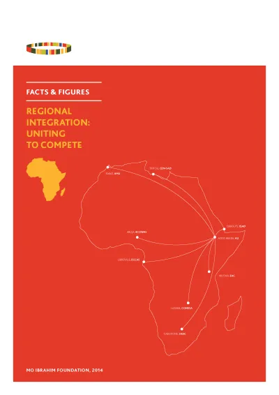 Regional integration: uniting to compete