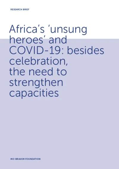 Africa’s ‘unsung heroes’ and COVID-19