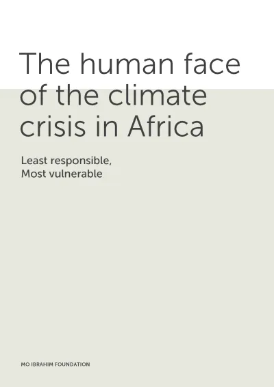 The human face of the climate crisis in Africa