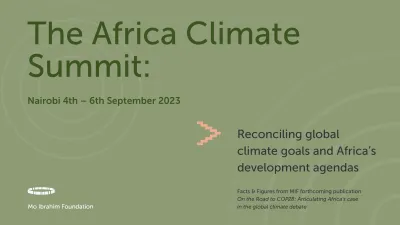 Reconciling global climate goals and Africa’s development agendas