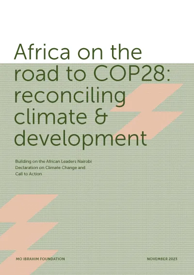 Africa on the road to COP28