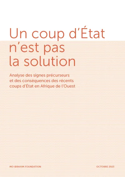 Un coup d’État n’est pas la solution
