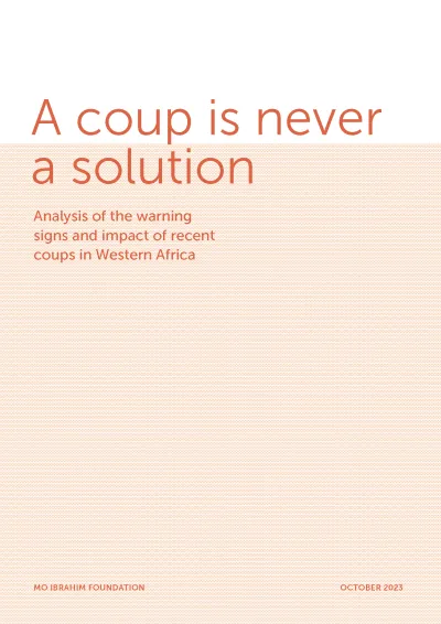 A coup is never a solution