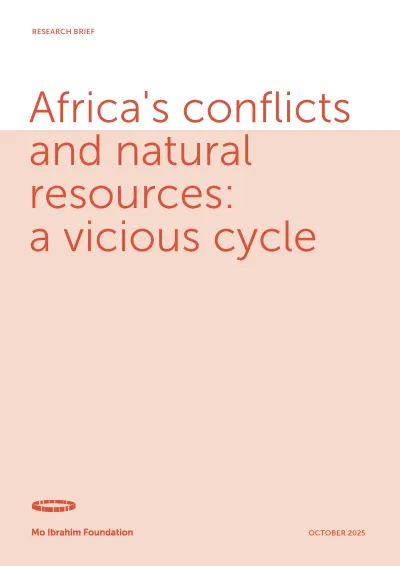 Africa's conflicts and natural resources: a vicious cycle