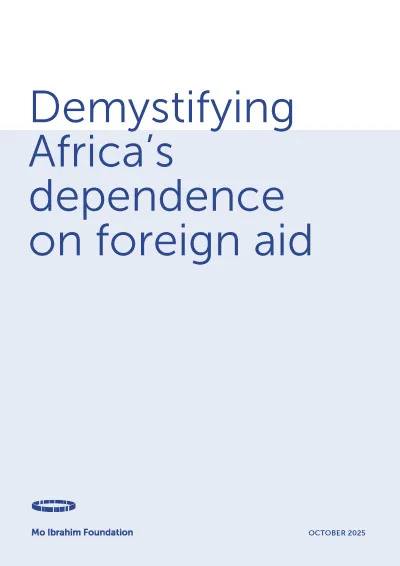 Demystifying Africa’s dependence on foreign aid
