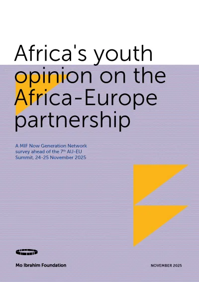 Africa's youth opinion on the Africa-Europe partnership