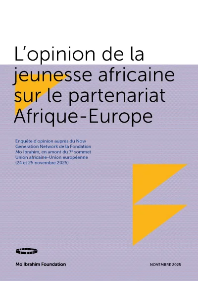 L’opinion de la jeunesse africaine sur le partenariat Afrique-Europe