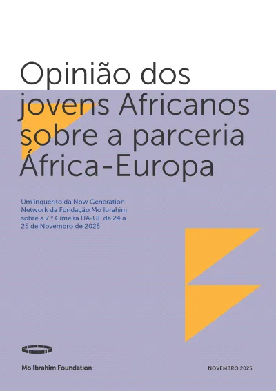 Opinião dos jovens Africanos sobre a parceria África-Europa