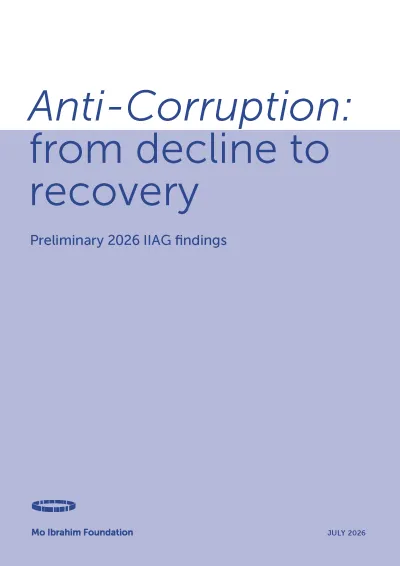 Anti-Corruption: from decline to recovery