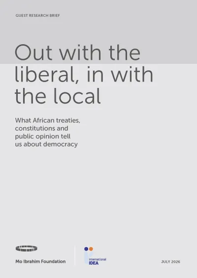 Out with the liberal, in with the local